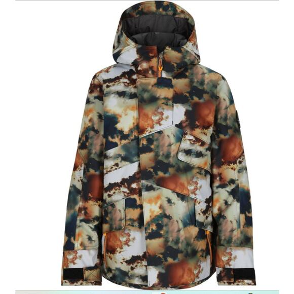 Obermeyer Gage Jacket Amber Cloud Size L Teen boys NWT MSRP retai; $179.99 - Picture 1 of 4